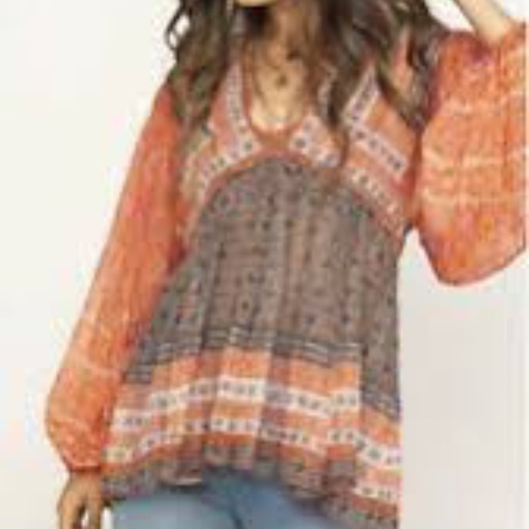 Free People Aliyah Printed Tunic - Picture 2 of 9